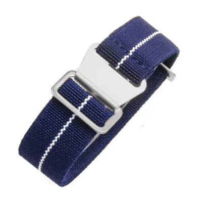 Time Zero Watch Straps Richmond Hill Blue and White MN Marine Nationale Strap Band