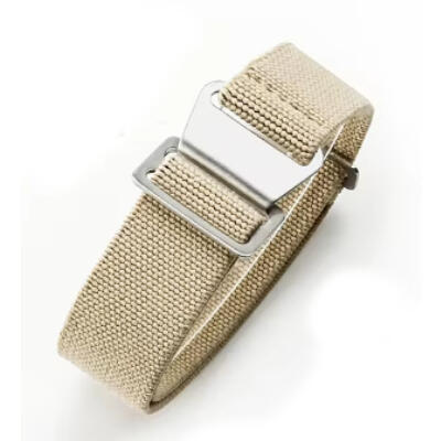 Time Zero Watch Straps Richmond Hill Khaki MN Marine Nationale Strap Band